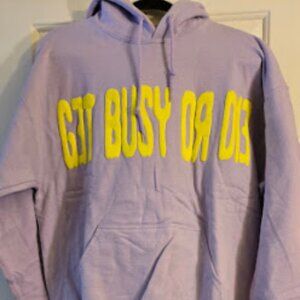 $NOT "GET BUSY OR DIE" PUFF PRINT HOODIE